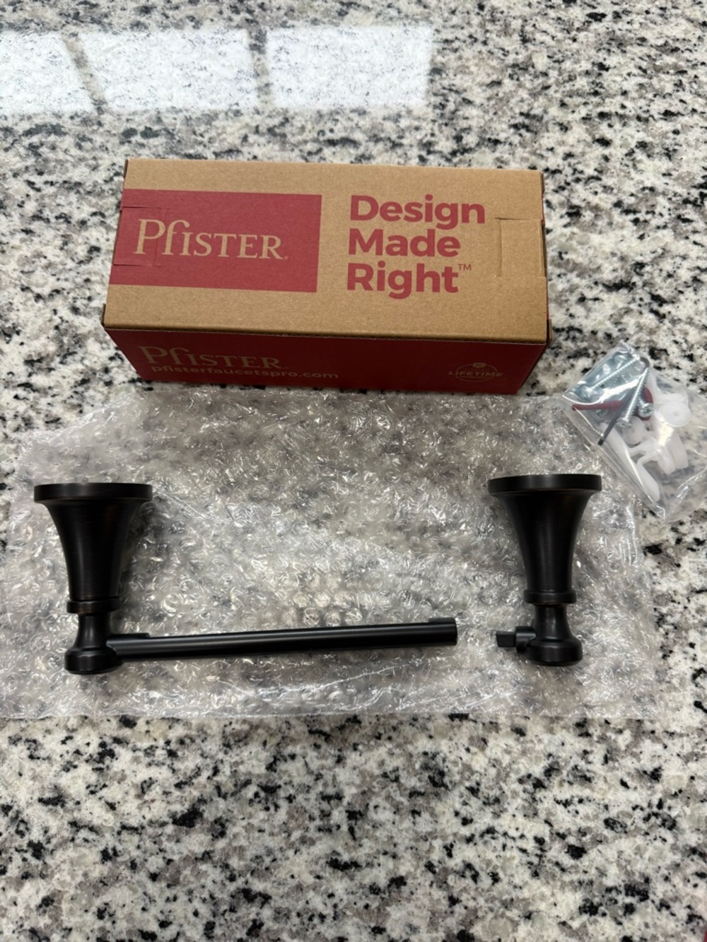 Pfister Oil Rubbed Bronze Toilet Paper Holder